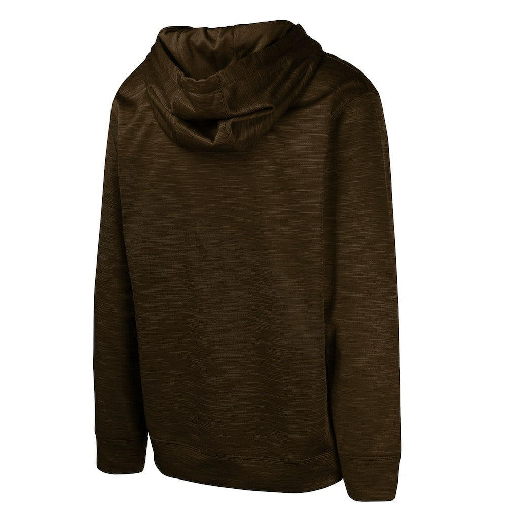 Cleveland Browns Streak Fleece Pullover Hoodie Brown | NFL