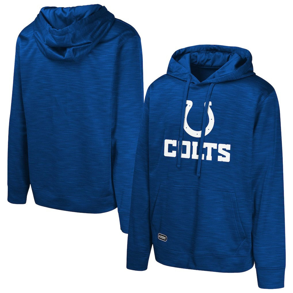 Indianapolis Colts Streak Fleece Pullover Hoodie Royal | NFL