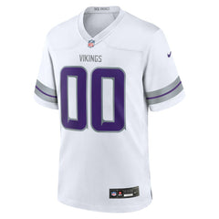 Minnesota Vikings Alternate Custom Game Jersey White | Nike for Sale