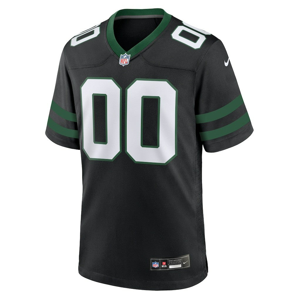 New York Jets Alternate Custom Game Jersey Legacy Black | Nike for Sale