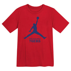 Philadelphia 76ers Jordan Brand Preschool Essential Jumpman T-Shirt Red - NBA