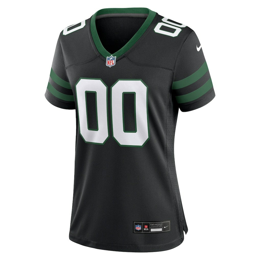 New York Jets Women's Alternate Custom Game Jersey Legacy Black | Nike for Sale