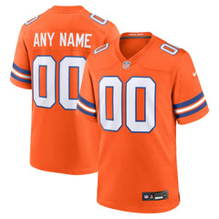 Denver Broncos Mile High Collection 1977 Throwback Custom Game Jersey Orange | Nike for Sale