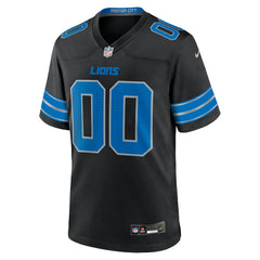 Detroit Lions Alternate Custom Game Jersey Black | Nike for Sale