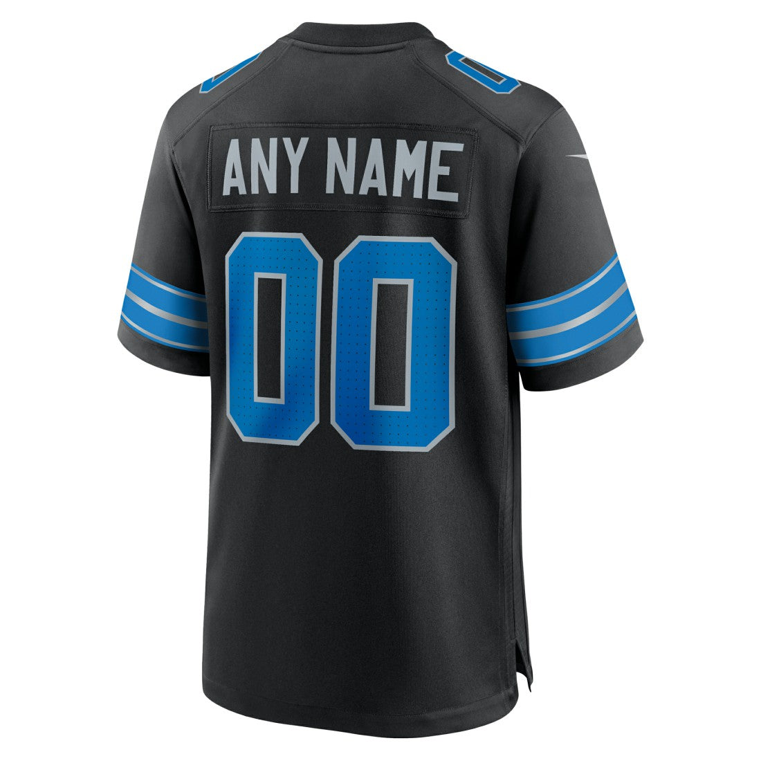 Detroit Lions Alternate Custom Game Jersey Black | Nike for Sale
