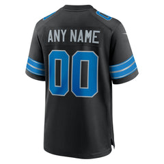 Detroit Lions Alternate Custom Game Jersey Black | Nike for Sale