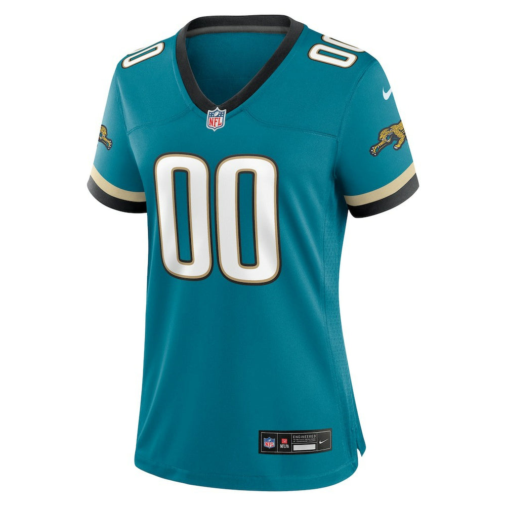 Jacksonville Jaguars Women's Prowler Throwback Custom Game Jersey Teal | Nike for Sale