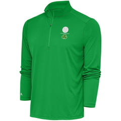 Denver Nuggets Antigua Shamrock Tribute Quarter-Zip Pullover Top Kelly Green - NBA