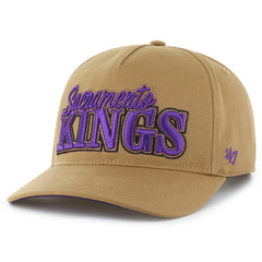 Sacramento Kings '47 Barnes Hitch Adjustable Hat Tan - NBA