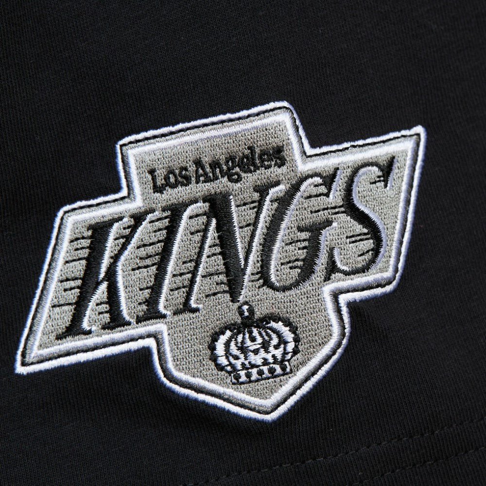 Wayne Gretzky Los Angeles Kings Mitchell & Ness Premium Nickname Vintage Logo T-Shirt - Black - NHL