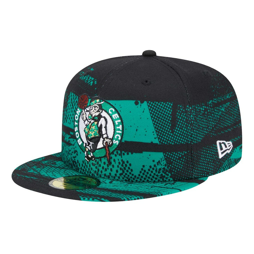 Boston Celtics Tip-Off 59FIFTY Fitted Hat Black - NBA