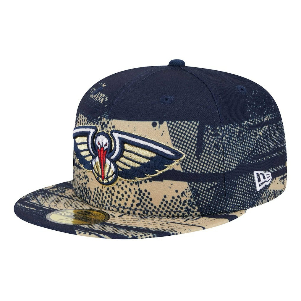 New Orleans Pelicans Tip-Off 59FIFTY Fitted Hat Navy - NBA