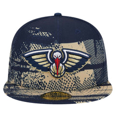 New Orleans Pelicans Tip-Off 59FIFTY Fitted Hat Navy - NBA