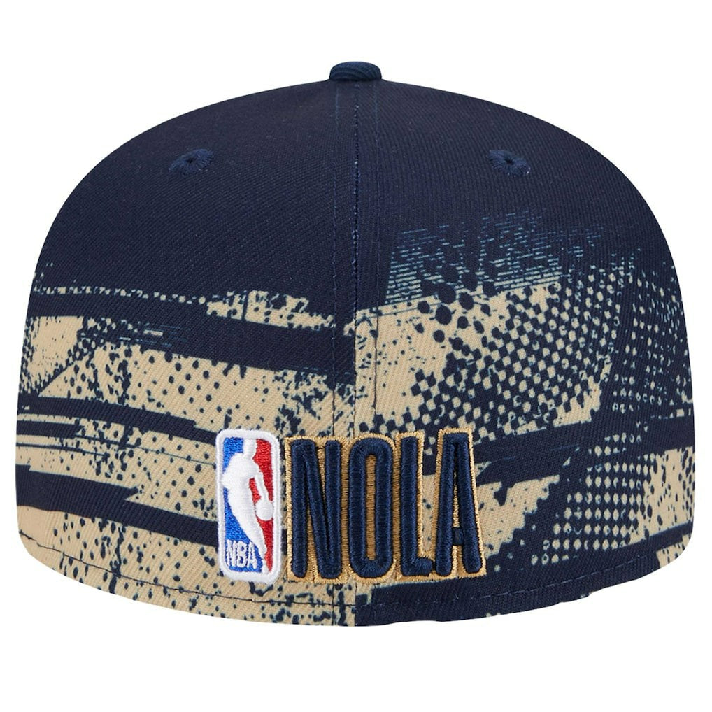 New Orleans Pelicans Tip-Off 59FIFTY Fitted Hat Navy - NBA