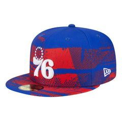 Philadelphia 76ers Tip-Off 59FIFTY Fitted Hat Royal - NBA