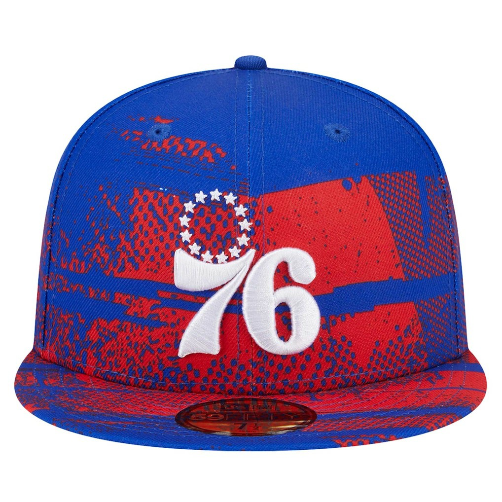 Philadelphia 76ers Tip-Off 59FIFTY Fitted Hat Royal - NBA