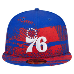 Philadelphia 76ers Tip-Off 59FIFTY Fitted Hat Royal - NBA