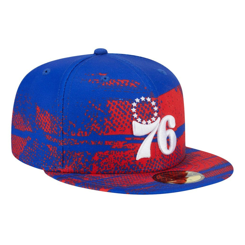 Philadelphia 76ers Tip-Off 59FIFTY Fitted Hat Royal - NBA
