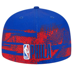 Philadelphia 76ers Tip-Off 59FIFTY Fitted Hat Royal - NBA