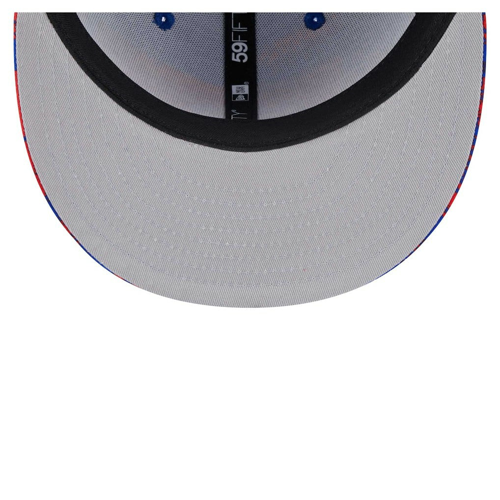 Philadelphia 76ers Tip-Off 59FIFTY Fitted Hat Royal - NBA