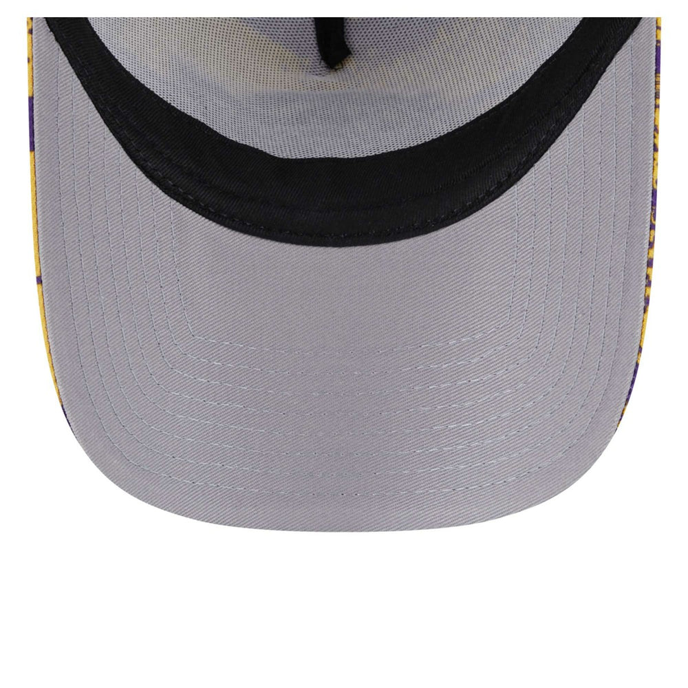 Los Angeles Lakers Tip Off A-Frame Trucker 9FORTY Adjustable Hat Purple/Gold - NBA