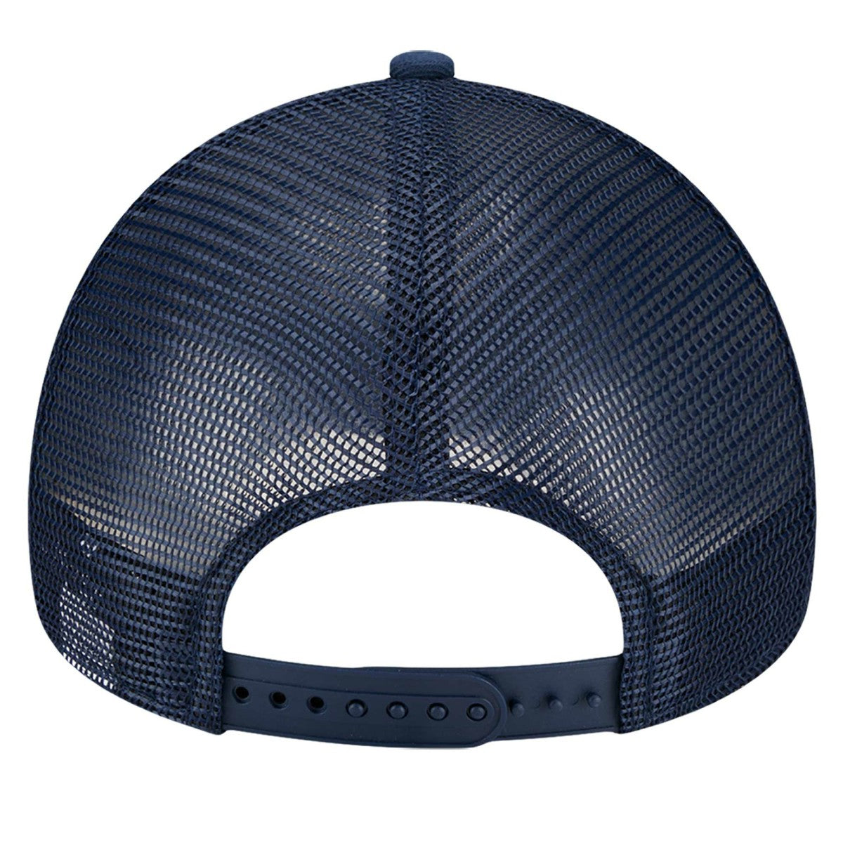 Memphis Grizzlies Tip Off A-Frame Trucker 9FORTY Adjustable Hat Navy/Light Blue - NBA