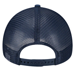 Memphis Grizzlies Tip Off A-Frame Trucker 9FORTY Adjustable Hat Navy/Light Blue - NBA