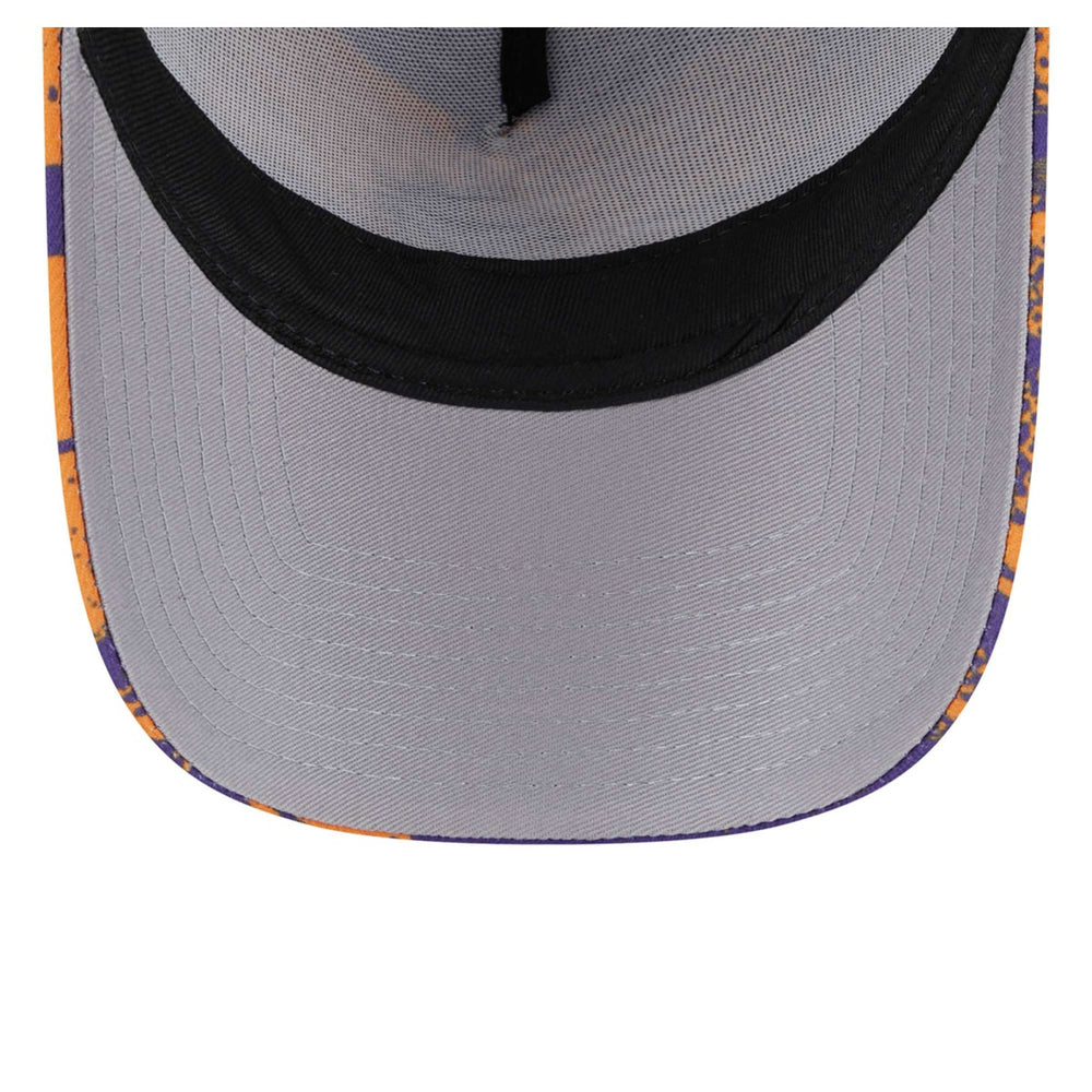 Phoenix Suns Tip Off A-Frame Trucker 9FORTY Adjustable Hat Purple/Orange - NBA