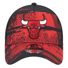 Chicago Bulls Tip Off A-Frame Trucker 9FORTY Adjustable Hat Black/Red - NBA