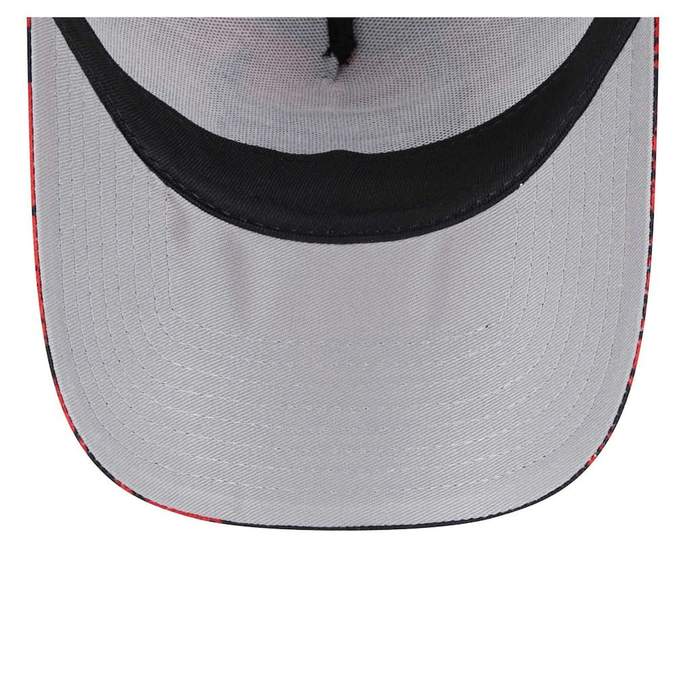 Chicago Bulls Tip Off A-Frame Trucker 9FORTY Adjustable Hat Black/Red - NBA