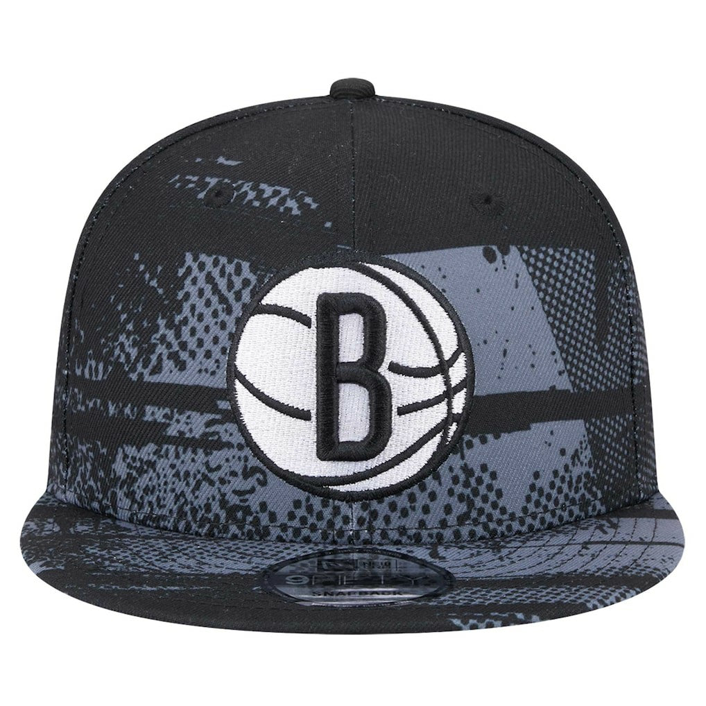 Brooklyn Nets Tip-Off 9FIFTY Snapback Hat Black - NBA