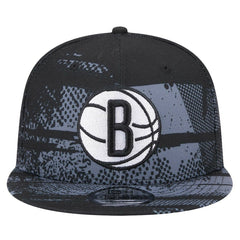 Brooklyn Nets Tip-Off 9FIFTY Snapback Hat Black - NBA