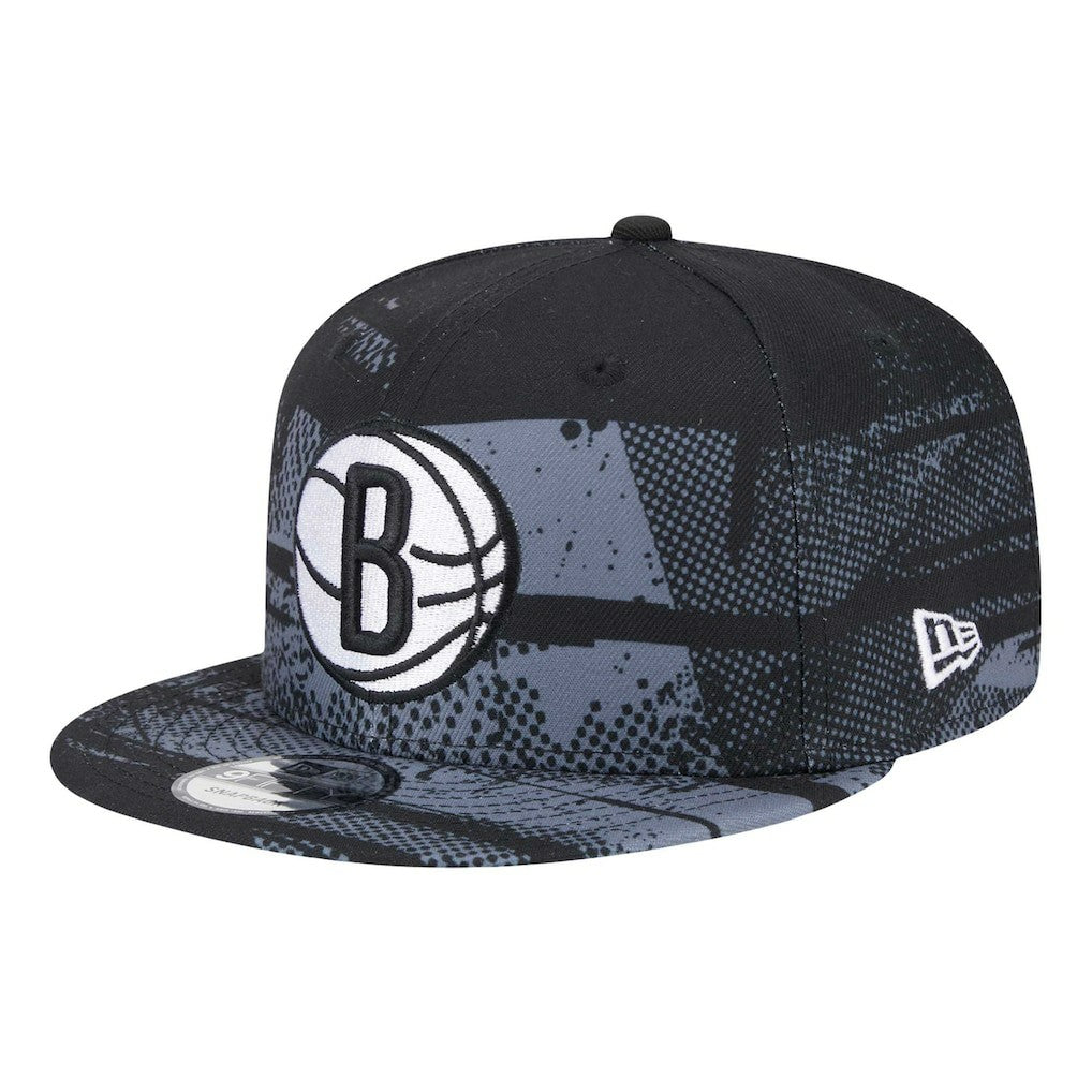 Brooklyn Nets Tip-Off 9FIFTY Snapback Hat Black - NBA