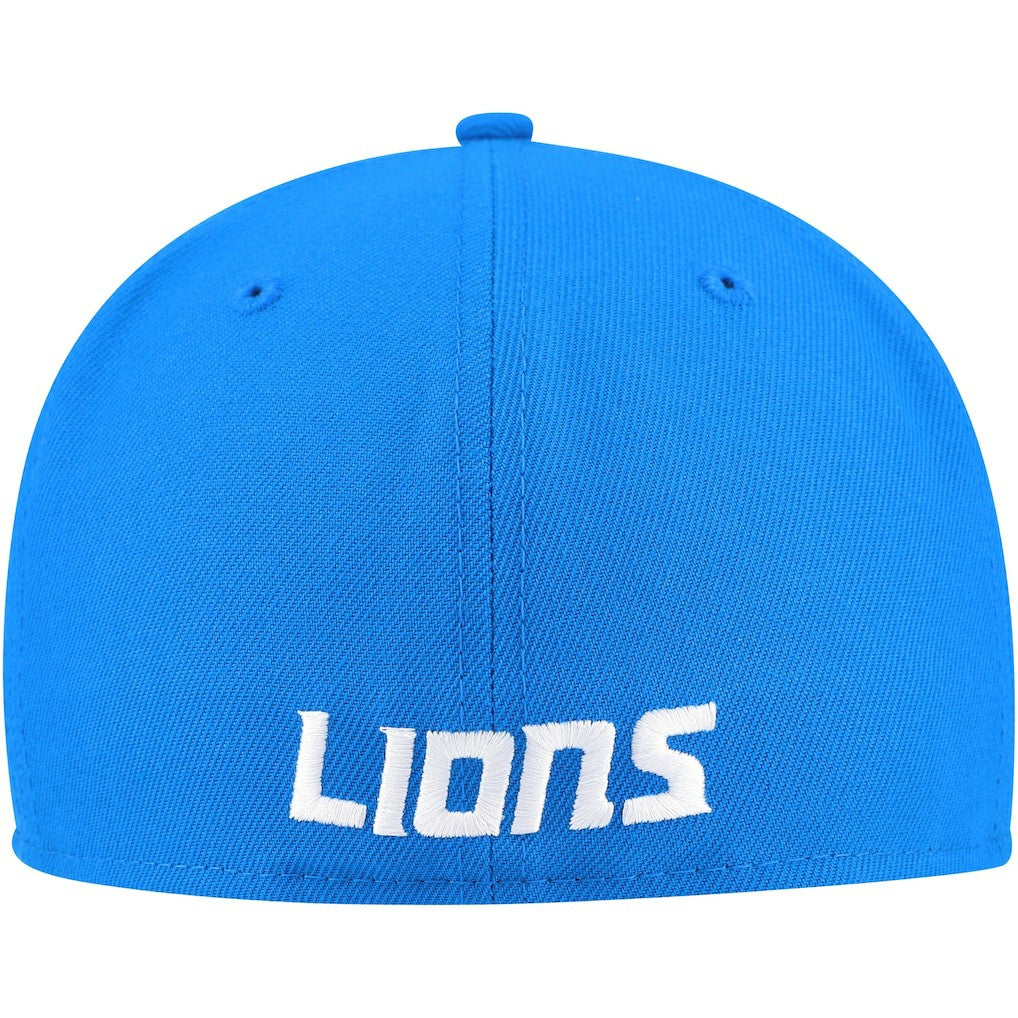 Detroit Lions New Era Team Basic 59FIFTY Fitted Hat Blue | NFL