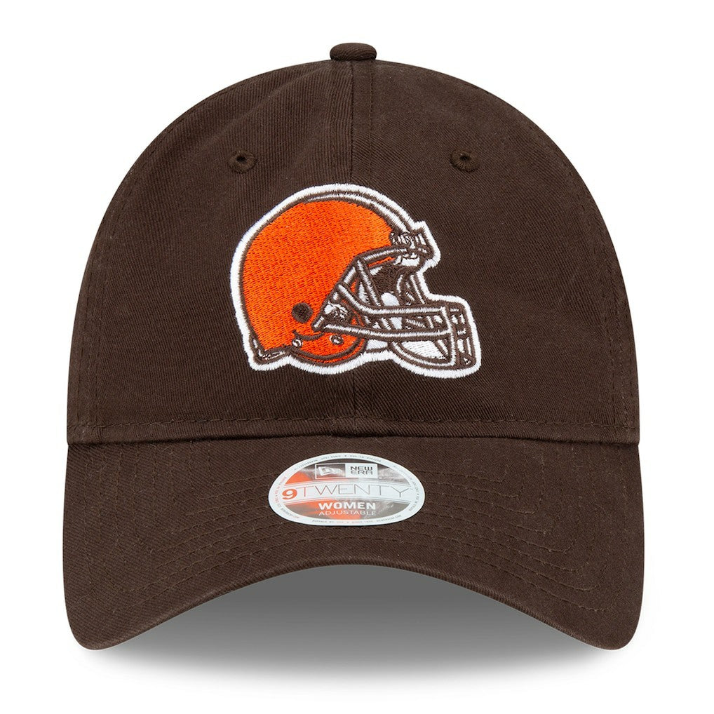 Cleveland Browns New Era Women's Core Classic 9TWENTY Adjustable Hat Brown | NFL