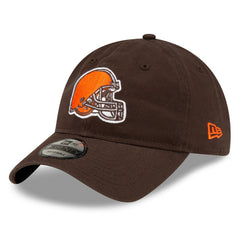 Cleveland Browns New Era Core Classic Primary 9TWENTY Adjustable Hat Brown | NFL