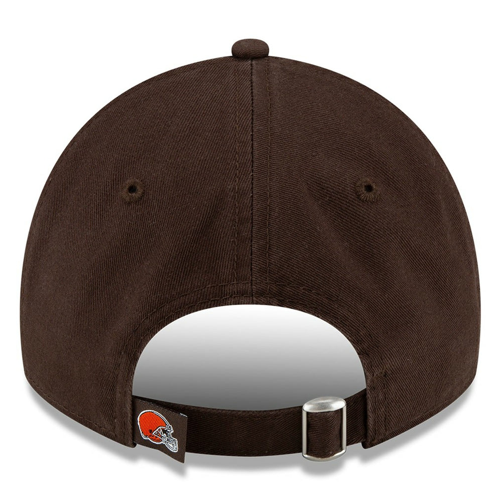 Cleveland Browns New Era Core Classic Primary 9TWENTY Adjustable Hat Brown | NFL