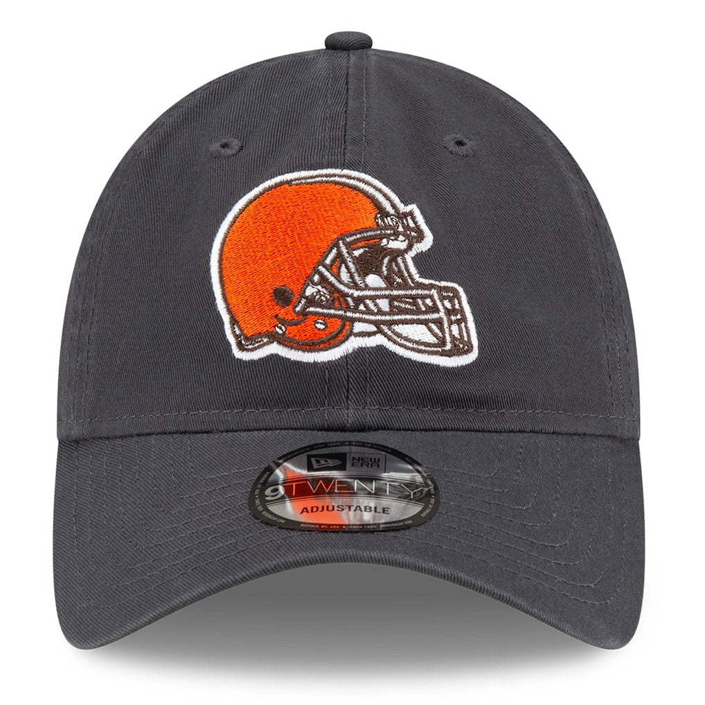 Cleveland Browns New Era Core Classic Graph 9TWENTY Adjustable Hat Graphite | NFL