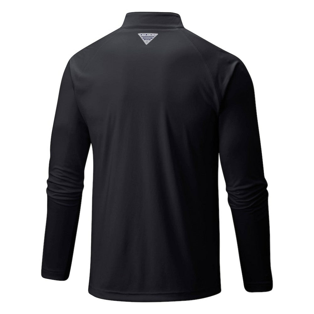 Pittsburgh Pirates Columbia Terminal Tackle Omni-Shade Raglan Quarter-Zip Pullover Top - MLB