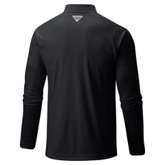 Cincinnati Reds Columbia Terminal Tackle Omni-Shade Raglan Quarter-Zip Pullover Top - MLB
