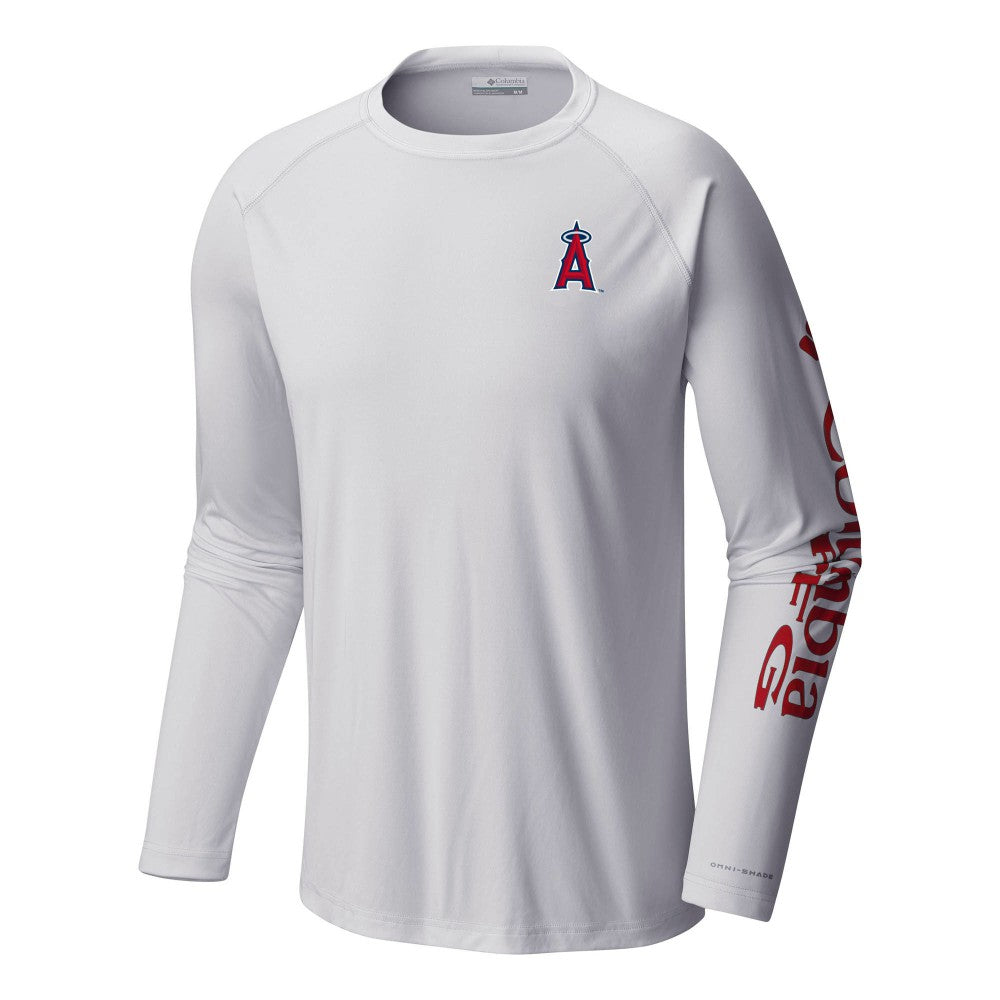 Los Angeles Angels Columbia Terminal Tackle Long Sleeve T-Shirt - MLB