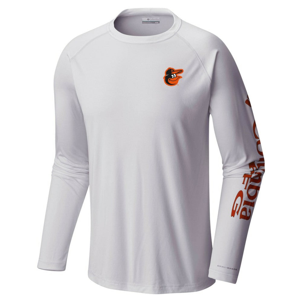 Baltimore Orioles Columbia Terminal Tackle Long Sleeve T-Shirt - MLB