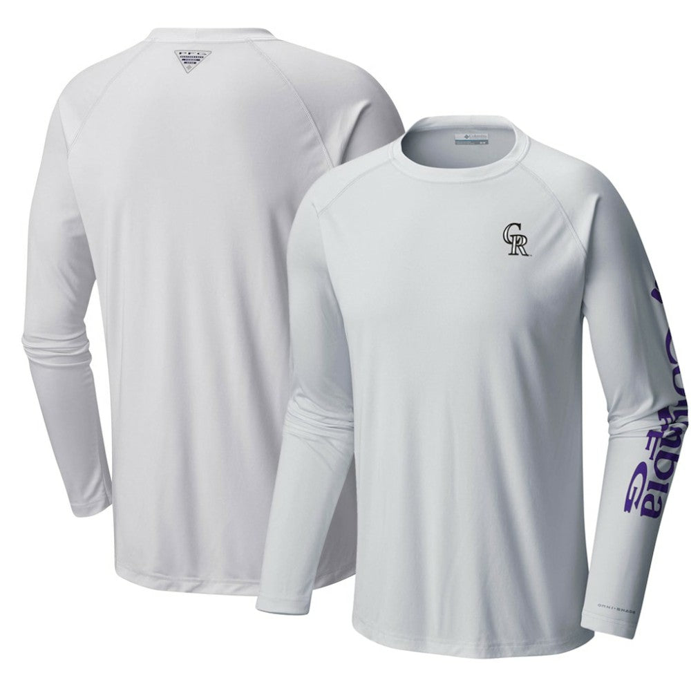 Colorado Rockies Columbia Terminal Tackle Long Sleeve T-Shirt - MLB