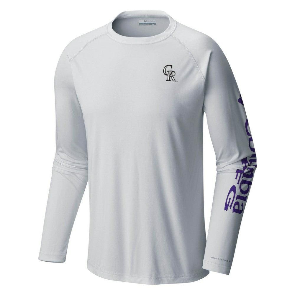 Colorado Rockies Columbia Terminal Tackle Long Sleeve T-Shirt - MLB