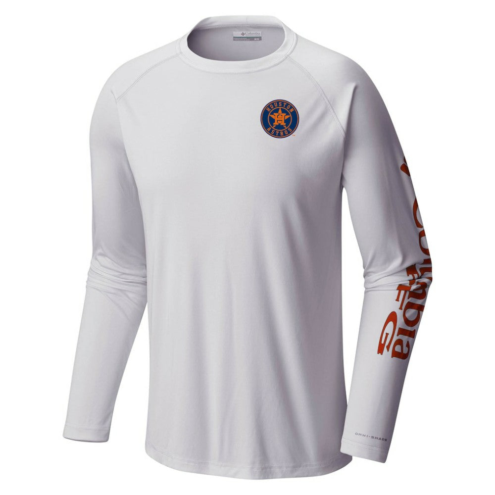 Houston Astros Columbia Terminal Tackle Long Sleeve T-Shirt - MLB