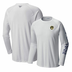 Milwaukee Brewers Columbia Terminal Tackle Long Sleeve T-Shirt - MLB