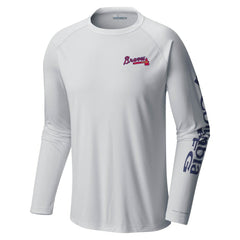 Atlanta Braves Columbia Terminal Tackle Long Sleeve T-Shirt - MLB