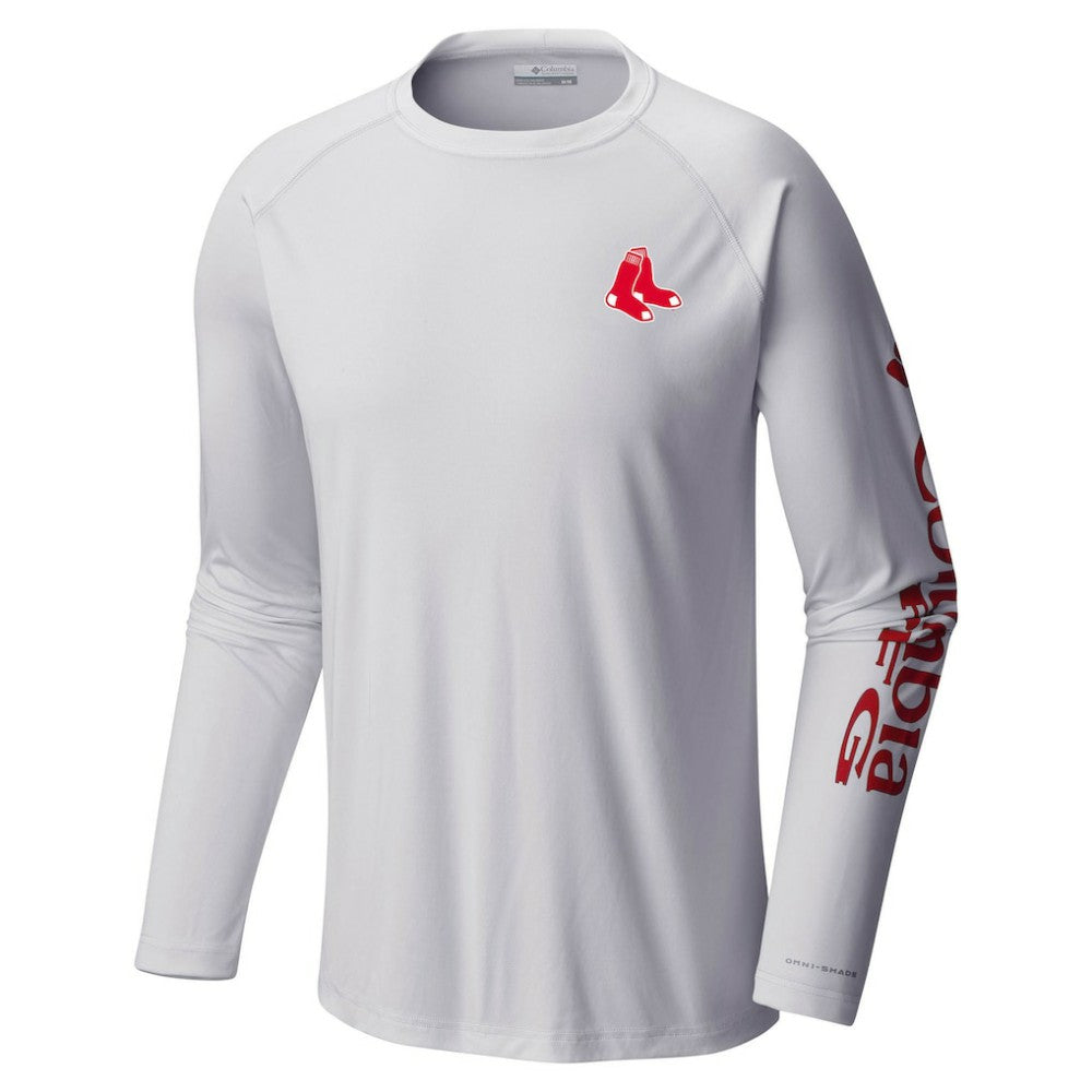 Boston Red Sox Columbia Terminal Tackle Long Sleeve T-Shirt - MLB