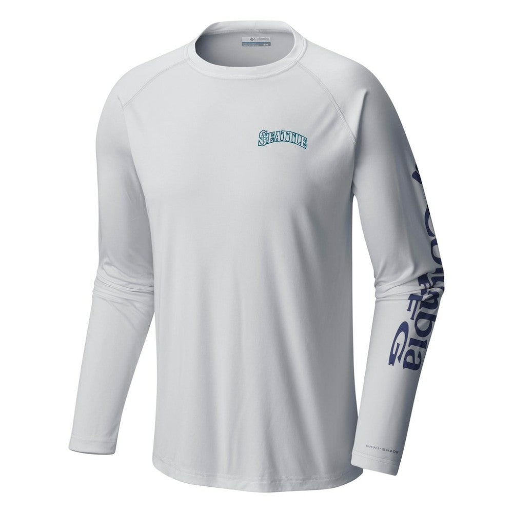 Seattle Mariners Columbia Terminal Tackle Long Sleeve T-Shirt - MLB
