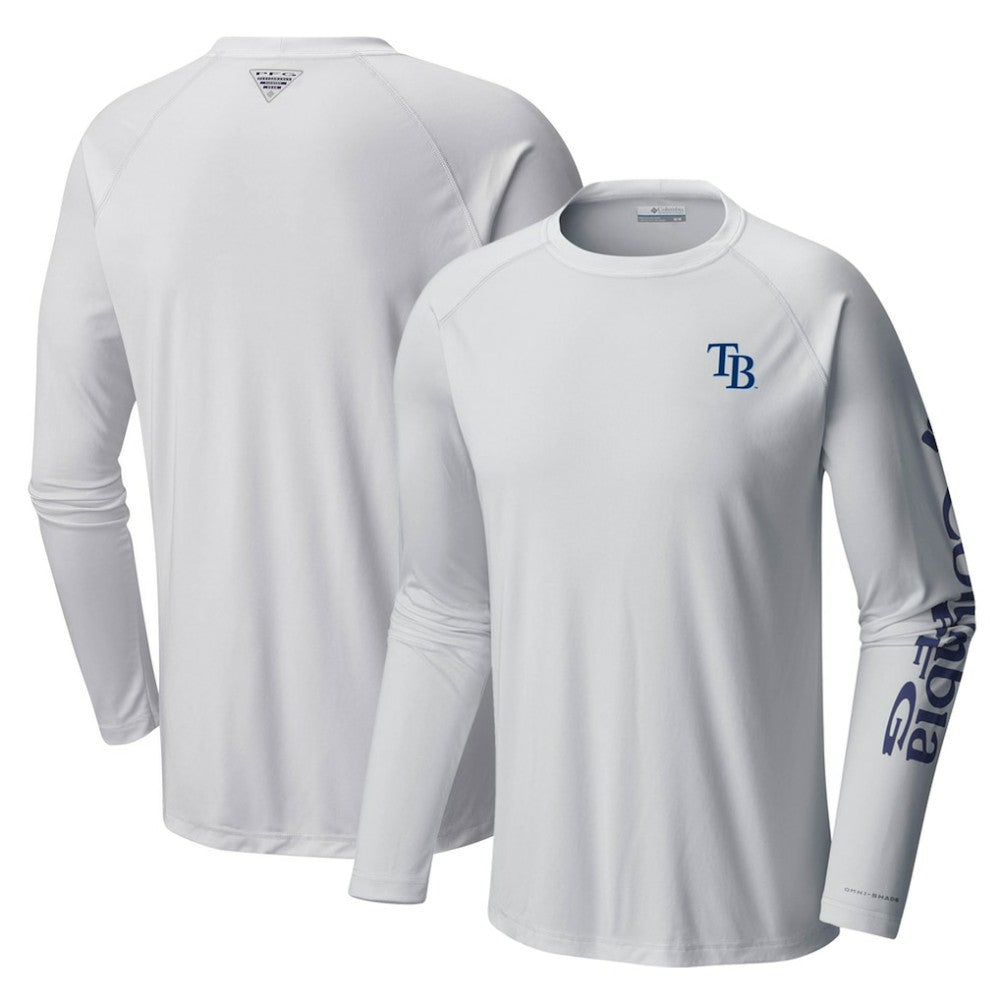 Tampa Bay Rays Columbia Terminal Tackle Long Sleeve T-Shirt - MLB